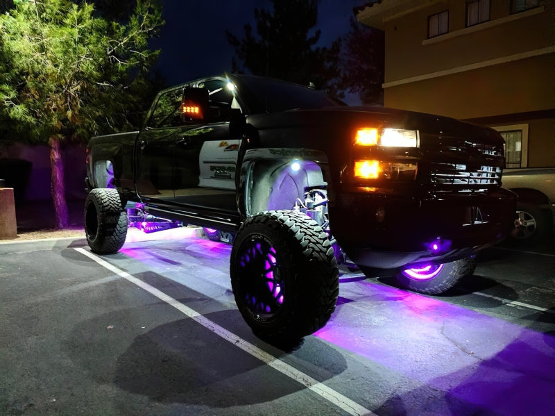 Oracle LED Illuminated Wheel Rings - ColorSHIFT No Remote - ColorSHIFT No Remote - B2B Diesel & Gas Service