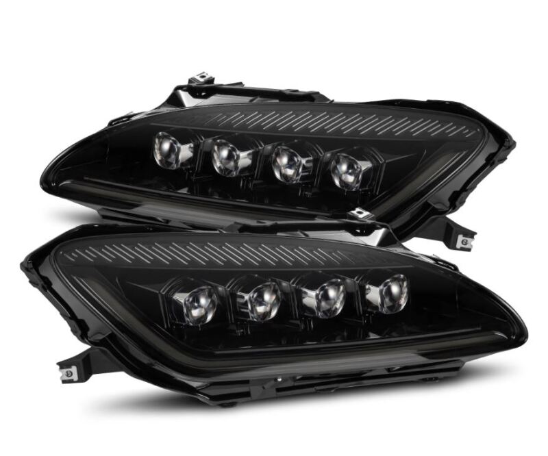 AlphaRex 99-09 Honda S2000 NOVA-Series Projector LED Headlights - Alpha-Black - B2B Diesel & Gas Service