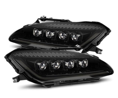 AlphaRex 99-09 Honda S2000 NOVA-Series Projector LED Headlights - Alpha-Black - B2B Diesel & Gas Service