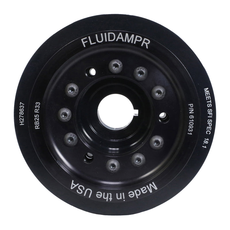 Fluidampr 94-99 Nissan Skyline R33 RB25DET (Non NEO) Steel Internally Balanced Damper - B2B Diesel & Gas Service