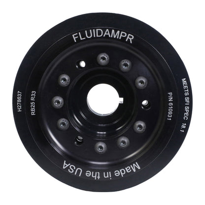 Fluidampr 94-99 Nissan Skyline R33 RB25DET (Non NEO) Steel Internally Balanced Damper - B2B Diesel & Gas Service