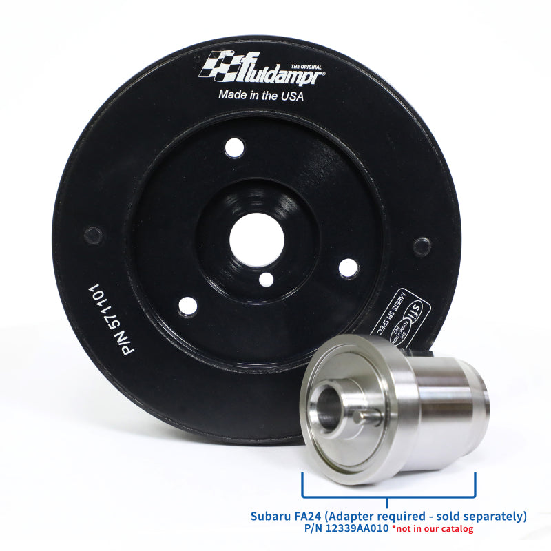 Fluidampr 13-20 Subaru BRZ / 15-22 Subaru WRX / Toyota 4U-GSE Steel Internally Balanced Damper - B2B Diesel & Gas Service