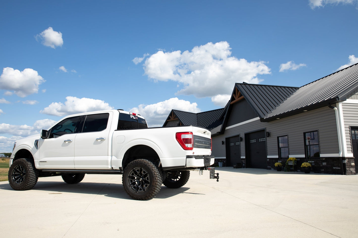 MEGA-DUTY 2.5" Shank 6" Drop 3.5K TW 32K Hitch with Dual-Ball & Pintle Lock GH-1623 - B2B Diesel and Gas Service
