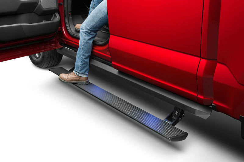 AMP Research 2004-2007 Ford F-250/350/450 SuperCrew PowerStep XL - Black - B2B Diesel & Gas Service