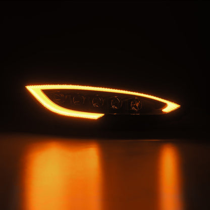 AlphaRex 12-21 Tesla Model S NOVA-Series LED Proj Headlights Blk w/Activtn Light & Seq.Sig / SB DRL - B2B Diesel & Gas Service