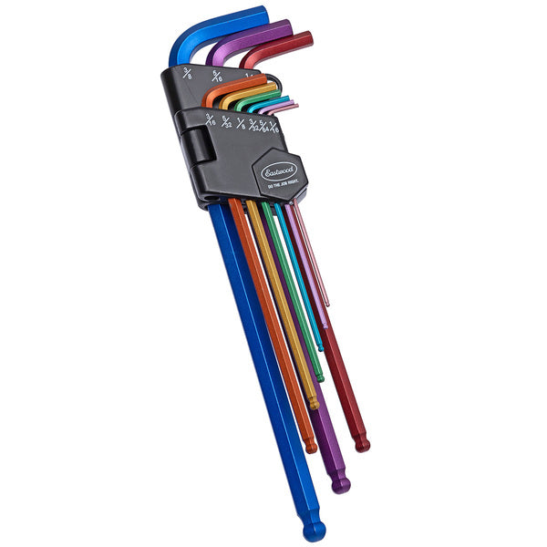 Eastwood 9pc SAE Extra Long Ball End Hex Key Set 