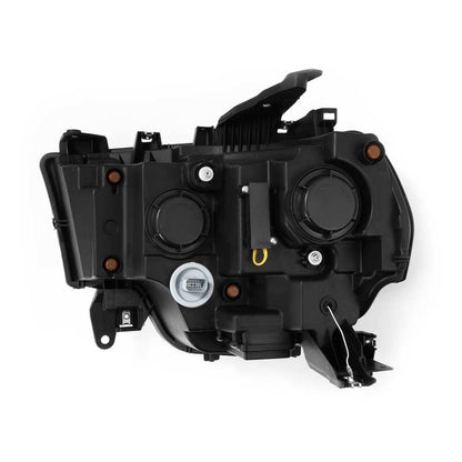 AlphaRex 19-21 Ram 2500 NOVA LED Proj Headlights Plank Style Alpha Blk w/Activ Light/Seq Signal/DRL - B2B Diesel & Gas Service