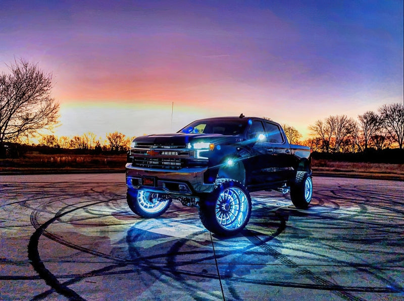 Oracle LED Illuminated Wheel Rings - ColorSHIFT Dynamic - ColorSHIFT - Dynamic - B2B Diesel & Gas Service