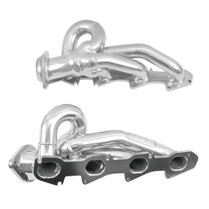 BBK 09-18 Dodge Ram 5.7L Hemi Shorty Tuned Length Exhaust Headers - 1-3/4 Silver Ceramic - B2B Diesel & Gas Service