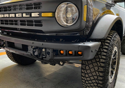 Oracle High 21-22 Ford Bronco Triple LED Fog Light kit for Steel Bumper - B2B Diesel & Gas Service