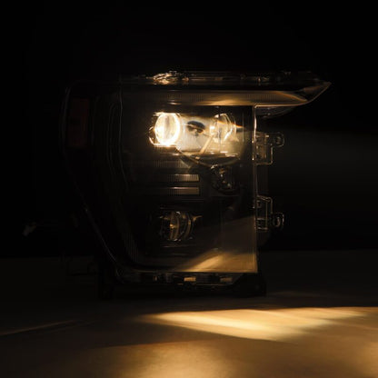 AlphaRex 21-22 Ford F150 PRO-Series Projector headlights Alpha-Black w/Activ Light/Seq Signal - B2B Diesel & Gas Service