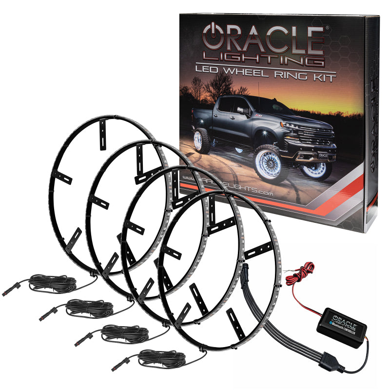 Oracle LED Illuminated Wheel Rings - ColorSHIFT Dynamic - ColorSHIFT - Dynamic - B2B Diesel & Gas Service