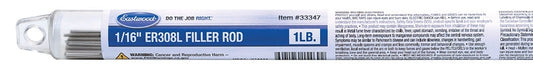 Eastwood 1/16 Inch ER308L Filler Rod 1LB - ER308L-063-01T 