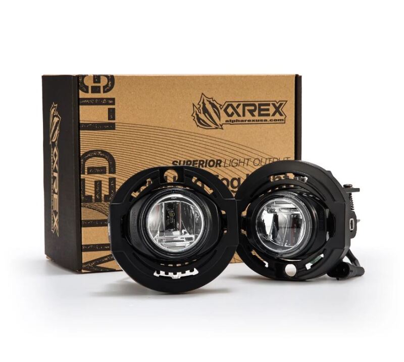AlphaRex 15-23 Dodge Charger (Excludes SRT) DoubleTap Dual Color LED Projector Fog Lights - B2B Diesel & Gas Service
