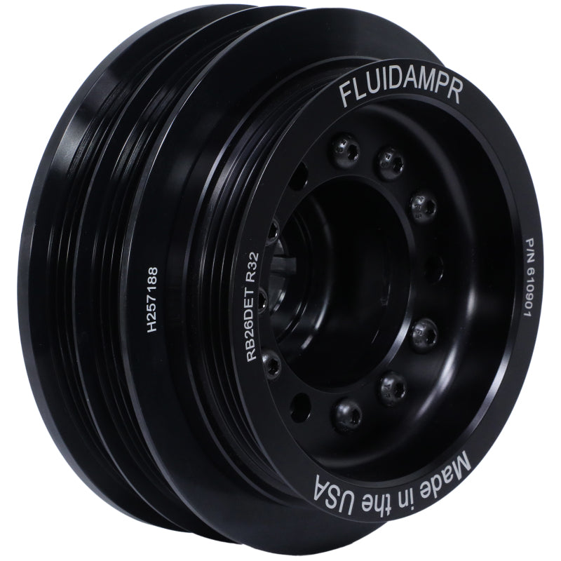Fluidampr Nissan RB26DET Phase-1 BNR32 GT-R Steel Internally Balanced Damper - B2B Diesel & Gas Service