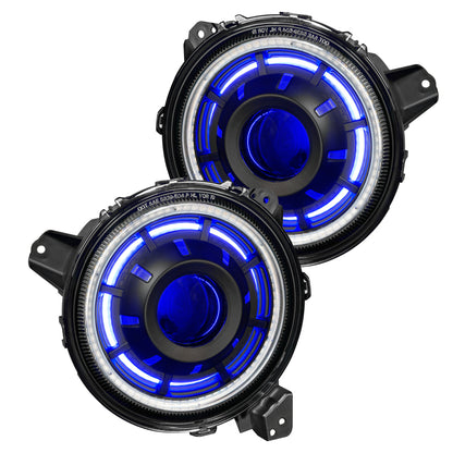 Oracle Oculus Bi-LED Projector Headlights for Jeep JL/Gladiator JT - w/ Simple Controller - B2B Diesel & Gas Service