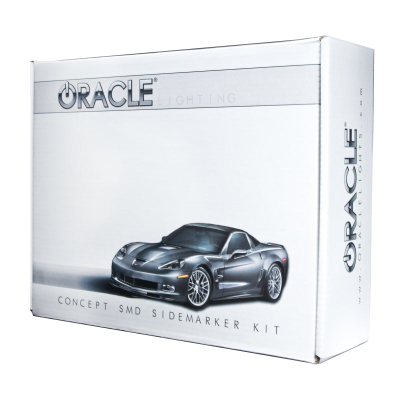 Oracle 05-13 Chevrolet Corvette C6 Concept Sidemarker Set - Tinted - No Paint - B2B Diesel & Gas Service