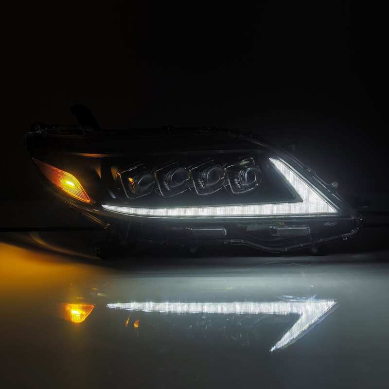 AlphaRex 2011+ Toyota Sienna NOVA LED Proj Headlights Plank Style Black w/Activ Light/Seq Signal/DRL - B2B Diesel & Gas Service
