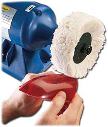 Buff Wheel 6 in String 3/4 in Hole 