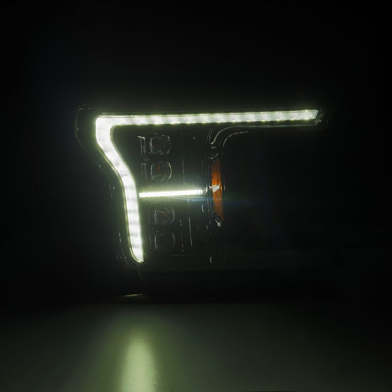 AlphaRex 18-20 Ford F-150 NOVA LED Proj Headlight Alpha Blk (14th Gen G2 Style) - B2B Diesel & Gas Service