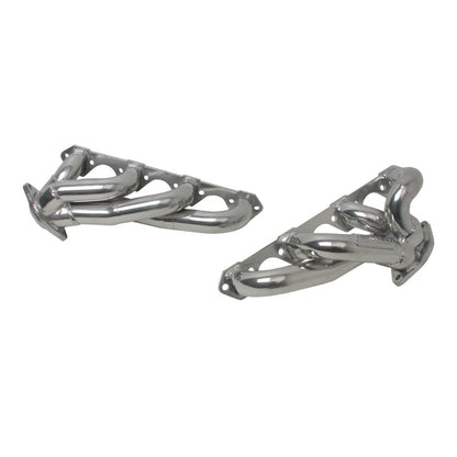 BBK 87-95 Ford F150 Truck 5.0 302 Shorty Unequal Length Exhaust Headers - 1-5/8 Silver Ceramic - B2B Diesel & Gas Service