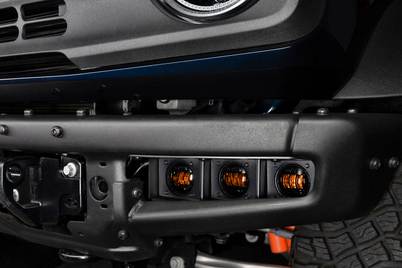 Oracle High 21-22 Ford Bronco Triple LED Fog Light kit for Steel Bumper - B2B Diesel & Gas Service