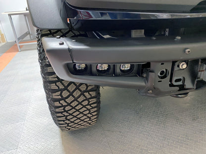 ORACLE Lighting 21-22 Ford Bronco Triple LED Fog Light Kit for Steel Bumper - White - B2B Diesel & Gas Service