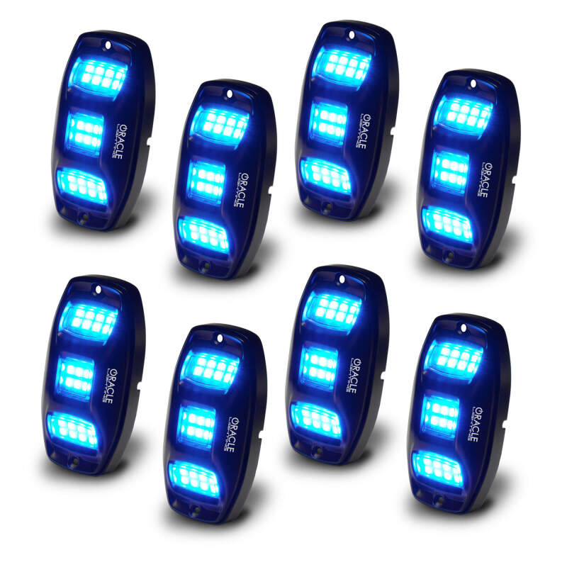 Oracle Underbody RGB+W Wheel Well Rock Light Kit - 8 PCS - ColorSHIFT - B2B Diesel & Gas Service