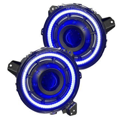 Oracle Oculus Bi-LED Projector Headlights for Jeep JL/Gladiator JT - w/ Simple Controller - B2B Diesel & Gas Service