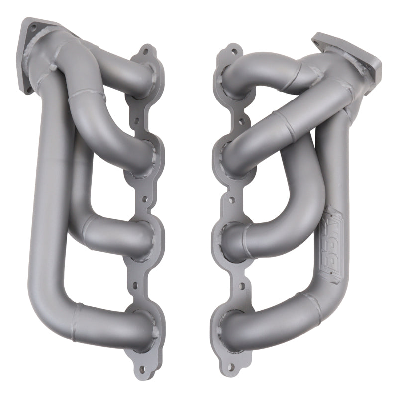BBK 14-18 GM Truck 5.3/6.2 1 3/4in Shorty Tuned Length Headers - Titanium Ceramic - B2B Diesel & Gas Service
