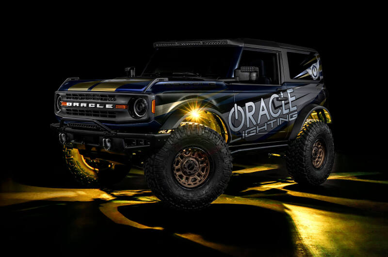 Oracle Underbody RGB+W Wheel Well Rock Light Kit - 8 PCS - ColorSHIFT - B2B Diesel & Gas Service