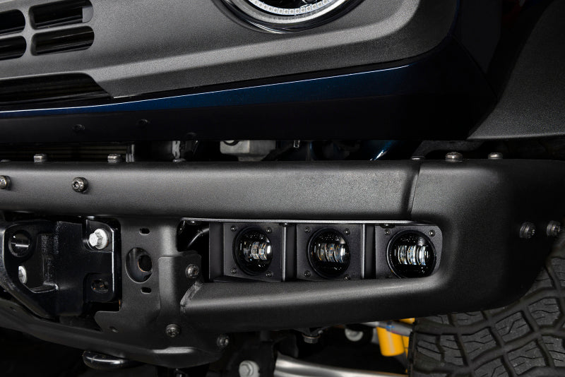 ORACLE Lighting 21-22 Ford Bronco Triple LED Fog Light Kit for Steel Bumper - White - B2B Diesel & Gas Service