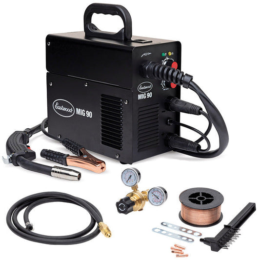 Eastwood 90 Amp MIG and Flux Welder - EASY Welding 