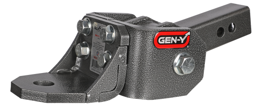 GLYDER TORSION-FLEX 2" Shank 2" drop .4K-.7K TW 7K Hitch & Ball 1" Dia Hole GH-12001 - B2B Diesel and Gas Service