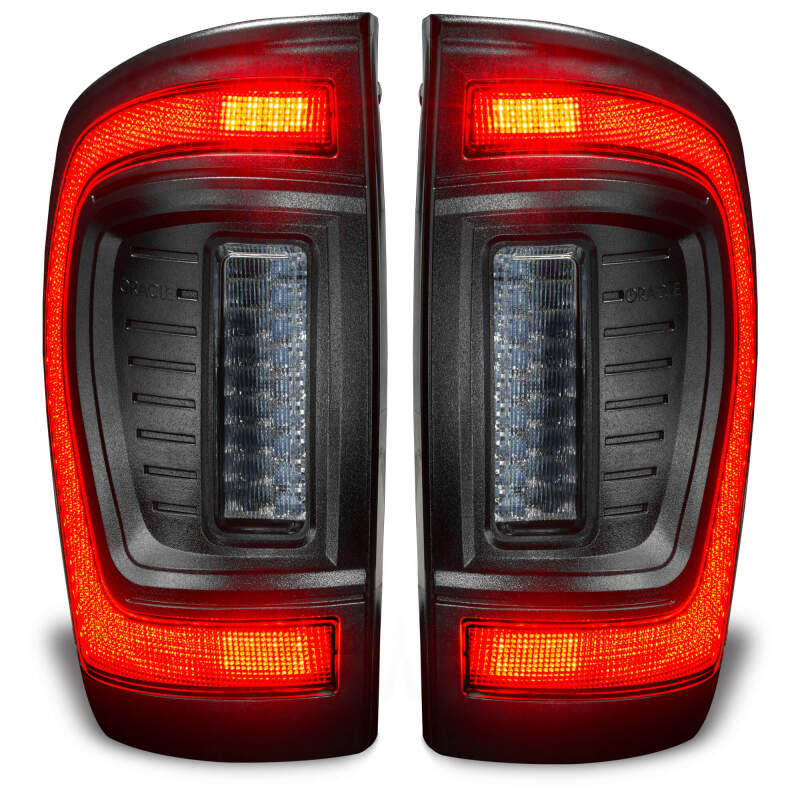 Oracle Lighting 16-23 Gen 3 Toyota Tacoma Black Series Flush Style LED Tail Lights - B2B Diesel & Gas Service