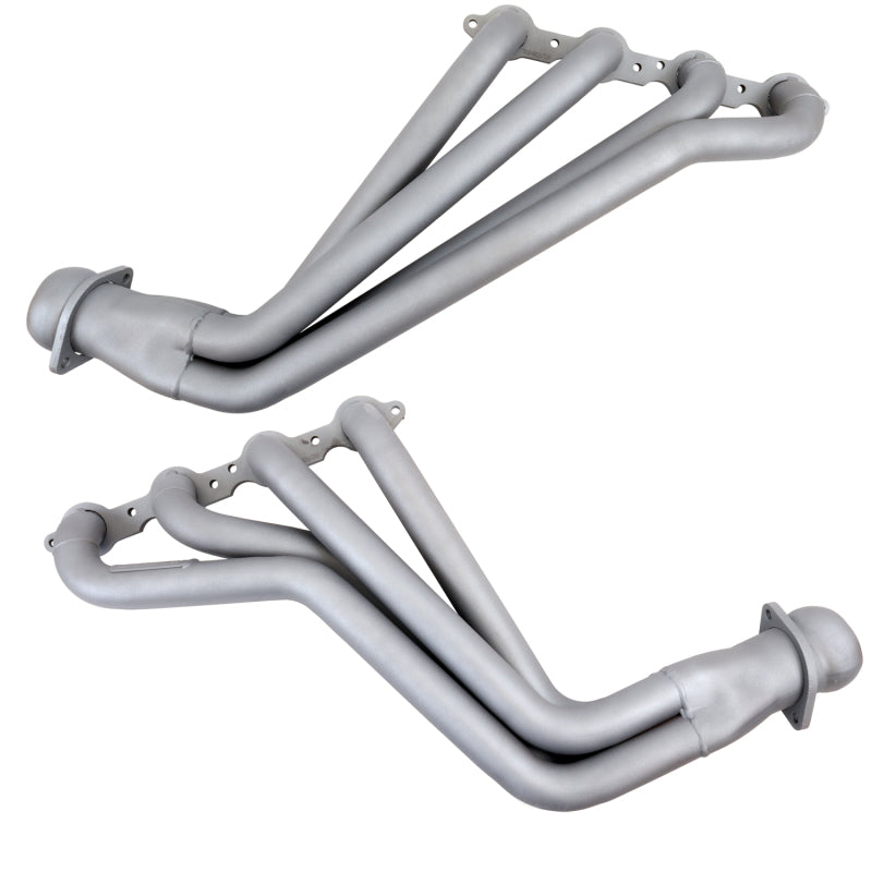 BBK 10-15 Camaro LS3 L99 Long Tube Exhaust Headers With Converters - 1-3/4 Chrome - B2B Diesel & Gas Service