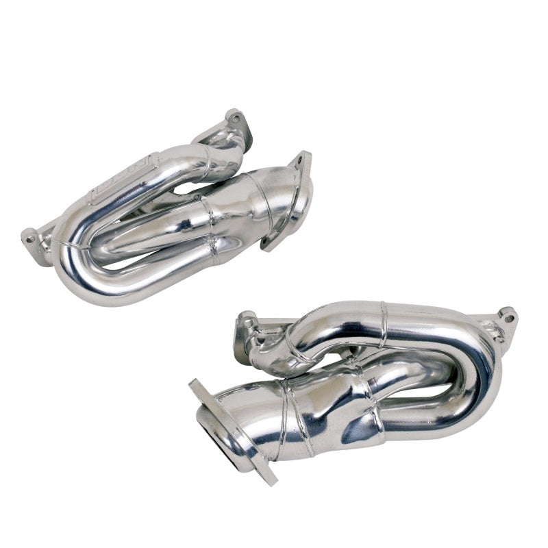 BBK 11-15 Ford Mustang 3.7L Shorty Tuned Length Headers - 1-5/8 Silver Ceramic (CARB EO 11-14 Only) - B2B Diesel & Gas Service