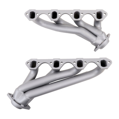 BBK 79-93 Mustang 351 Swap Shorty Unequal Length Exhaust Headers - 1-5/8 Titanium Ceramic - B2B Diesel & Gas Service