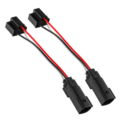 Oracle Jeep Wrangler JL Plug & Play H4 Headlight Wiring Adapter (Pair) - B2B Diesel & Gas Service