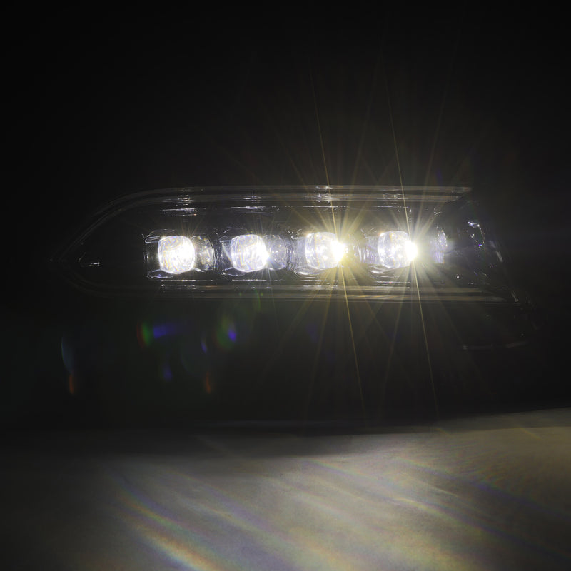 AlphaRex 15-23 Dodge Charger NOVA LED Proj Headlights Alpha-Blk w/Actv Light & Seq.Sig / SB DRL - B2B Diesel & Gas Service