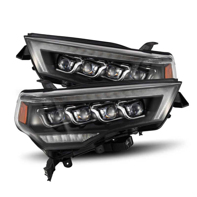 AlphaRex 14-22 Toyota 4Runner (2021 Req. Conv) NOVA LED Proj HL Blk w/Actv Light & Seq. Sig + SB DRL - B2B Diesel & Gas Service