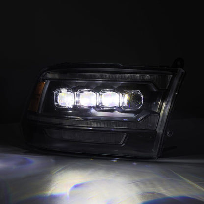 AlphaRex 09-18 Ram 2500 NOVA LED Proj Headlights Plank Style Chrome w/Activ Light/Seq Signal/DRL - B2B Diesel & Gas Service