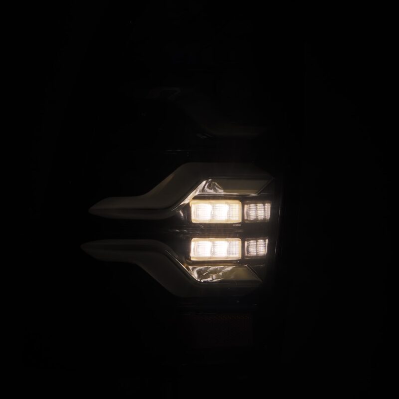 AlphaRex 05-15 Toyota Tacoma LUXX LED Taillights Alpha Blk w/Activ Light/Seq Signal - B2B Diesel & Gas Service