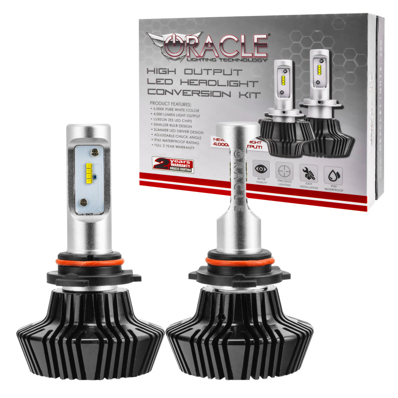 Oracle 9006 4000 Lumen LED Headlight Bulbs (Pair) - 6000K - B2B Diesel & Gas Service