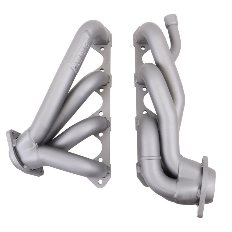 BBK 87-95 Ford F150 Truck 5.8 351 Shorty Unequal Length Exhaust Headers - 1-5/8 Titanium Ceramic - B2B Diesel & Gas Service