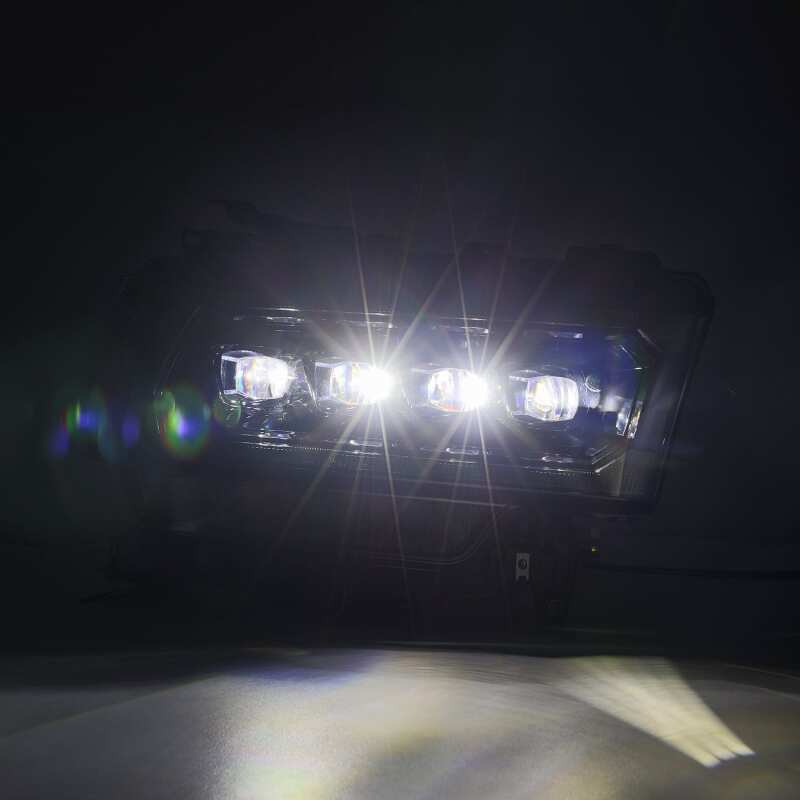 AlphaRex 19-21 Ram 2500 NOVA LED Proj Headlights Plank Style Alpha Blk w/Activ Light/Seq Signal/DRL - B2B Diesel & Gas Service