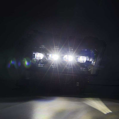 AlphaRex 19-21 Ram 2500 NOVA LED Proj Headlights Plank Style Alpha Blk w/Activ Light/Seq Signal/DRL - B2B Diesel & Gas Service