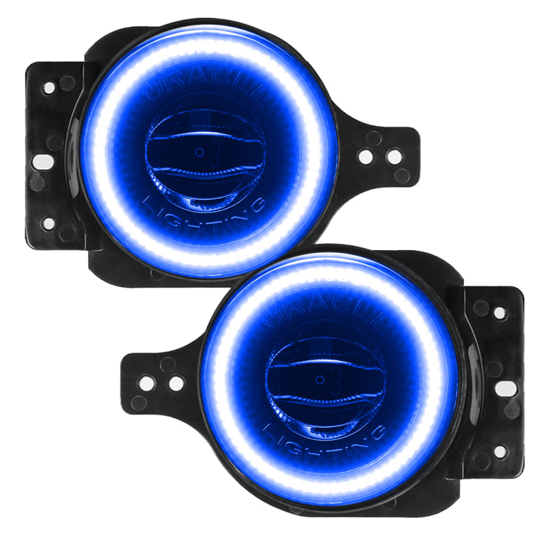 Oracle Jeep Wrangler JL/JT Sport High Performance W LED Fog Lights - w/o Controller - B2B Diesel & Gas Service