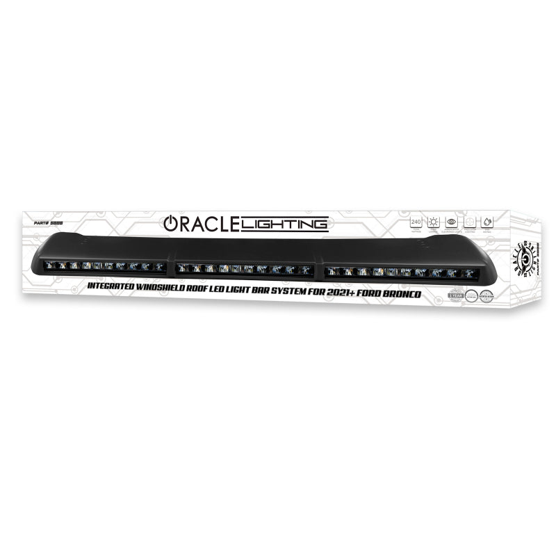 Oracle 2021+ Ford Bronco Integrated Windshield Roof LED Light Bar System - B2B Diesel & Gas Service
