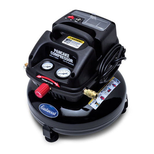 Eastwood 3 Gallon Oil-Less Pancake Air Compressor 